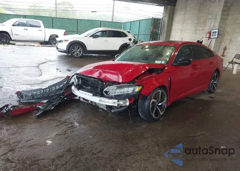 2021 Honda Accord Sport 2.0T z USA, uszkodzony, nr VIN 1HGCV2F3XMA028854